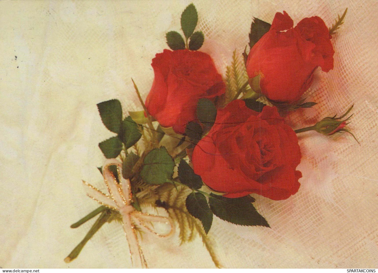 FLORES Vintage Tarjeta Postal CPSM #PAR898.ES - Fleurs