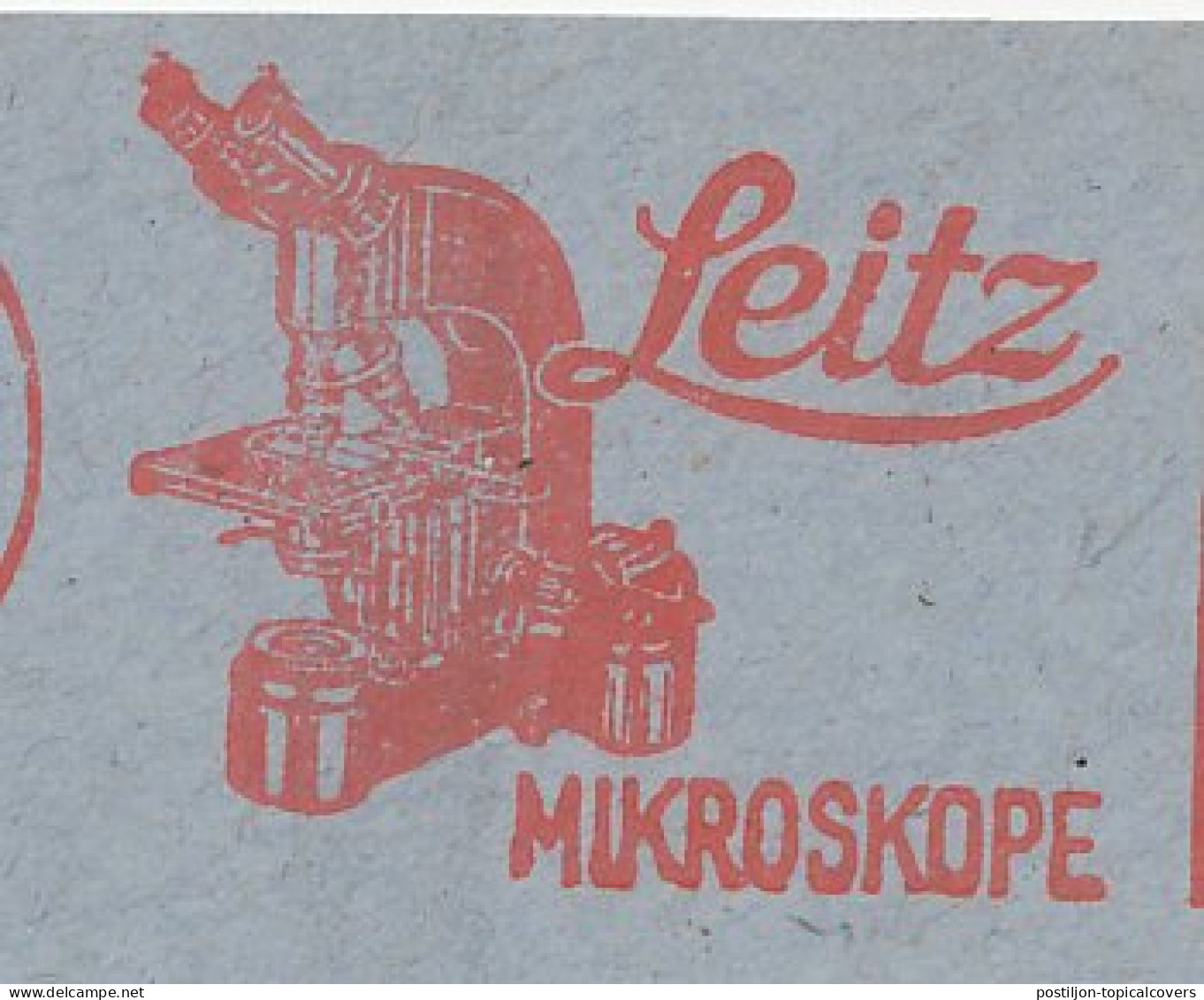 Meter Cut Deutsche Post / Germany 1947 Microscope - Leitz - Andere & Zonder Classificatie