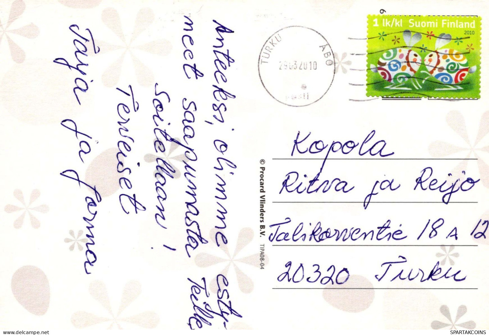 FLORES Vintage Tarjeta Postal CPSM #PAR056.ES - Flores