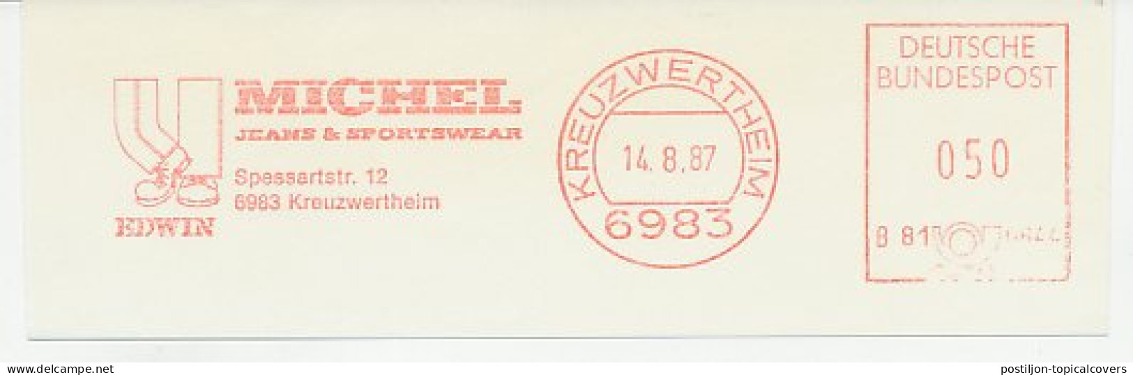 Meter Cut Germany 1987 Jeans - Sportswear - Costumes