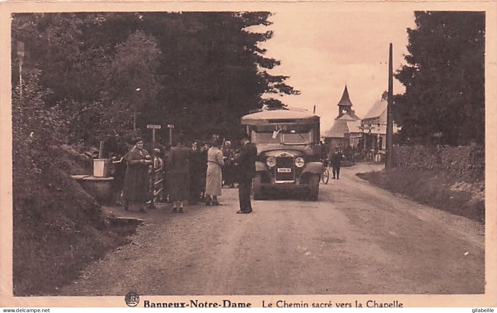 Sprimont - BANNEUX NOTRE DAME - Le Chemin Sacré Vers La Chapelle - Sprimont