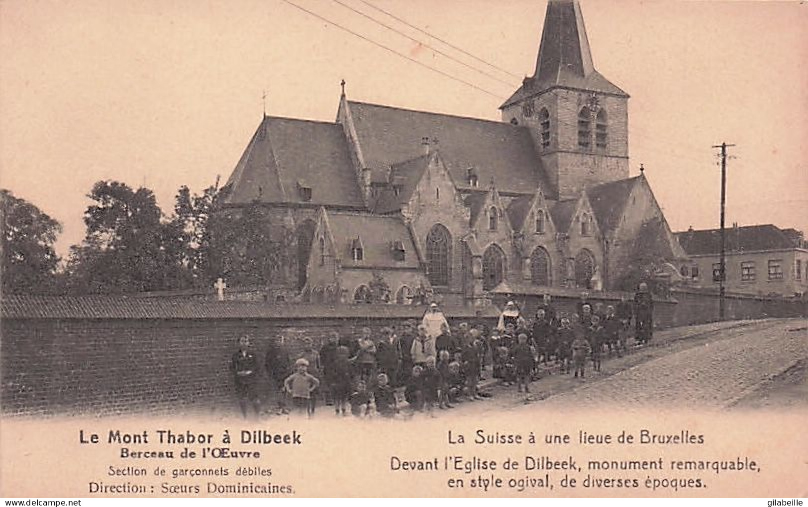Le Mont Thabor A DILBEEK - Devant L'église De Dilbeek - Dilbeek