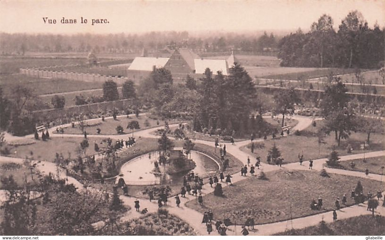 PUURS - PUERS - Pensionnat Des Religieuses Ursulines - Vue Dans Le Parc - Puurs