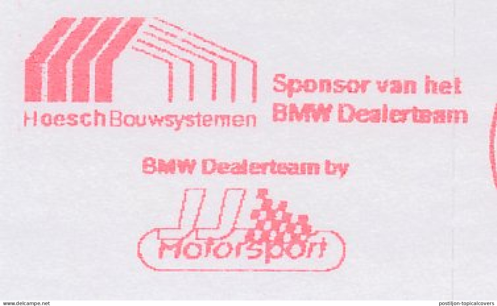 Meter Proof / Test Strip FRAMA Supplier Netherlands Motorsport - BMW Dealerteam - Motos