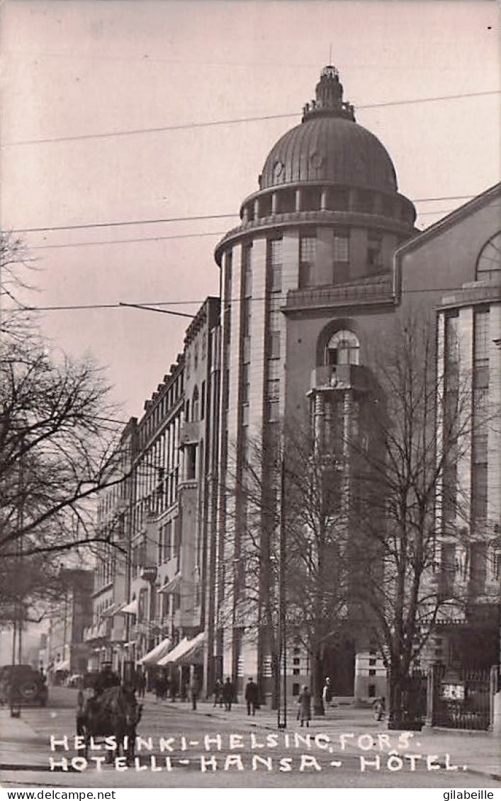 Finland - Suomi - HELSINKI - Hotelli - 1928 - Finlandia