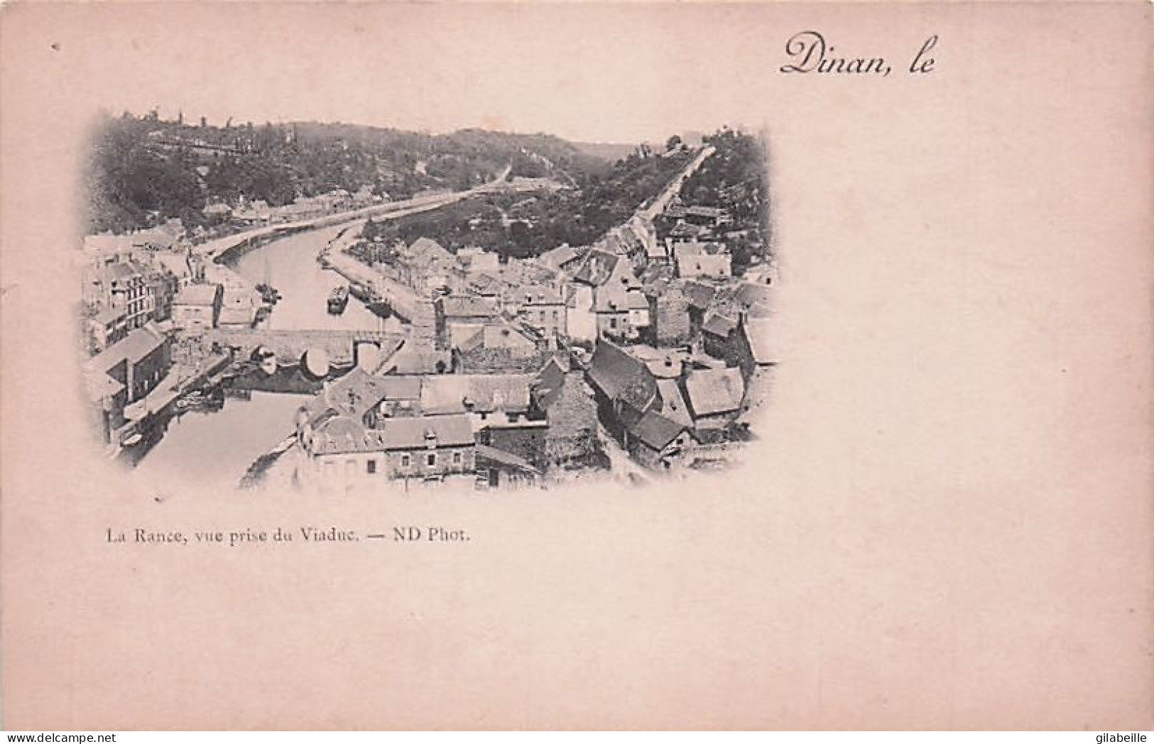 22 - DINAN - La Rance - Vue Prsie Du Viaduc - Dinan