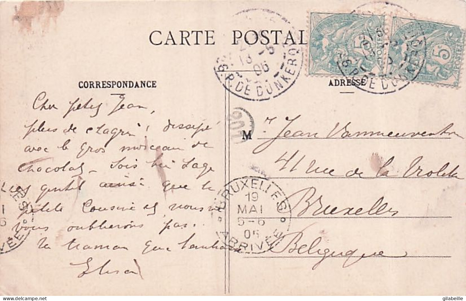 75 - PARIS  08 - La Rue De La Paix - 1906 - Maubeuge