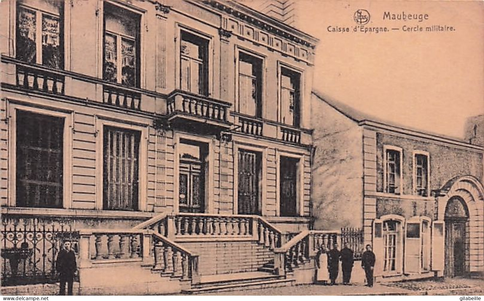 59 -  MAUBEUGE - Caisse D'épargne  - Cercle Militaire - Maubeuge