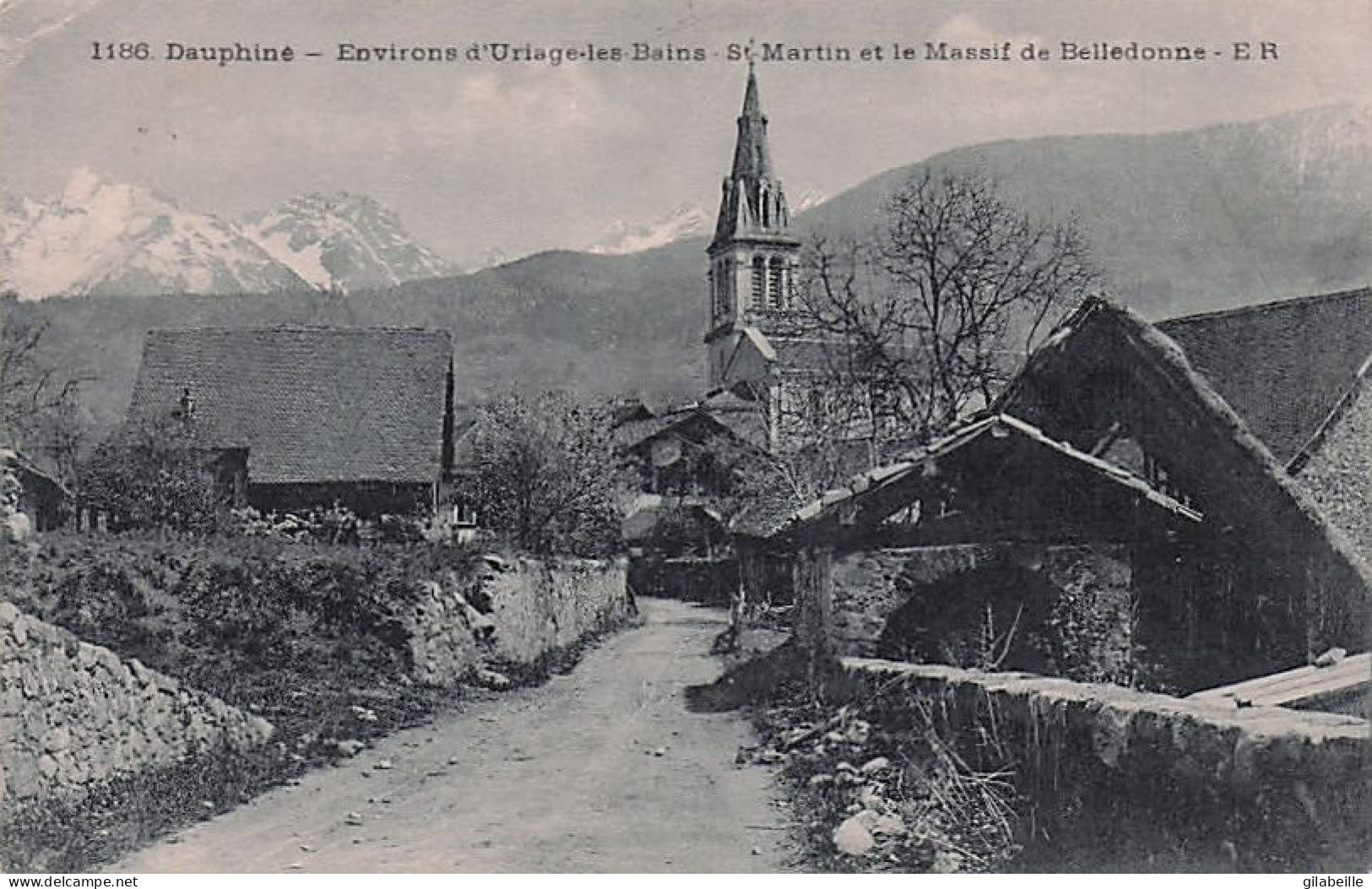 38 - Environs D'URIAGE Les BAINS - St Martin Et Le Massif De Belledonne - Uriage