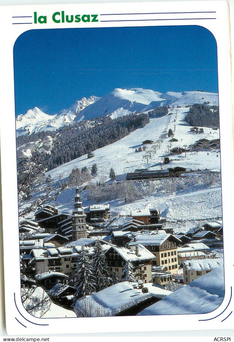 LA CLUSAZ Vue Partielle De La Station  RR 1268 - La Clusaz