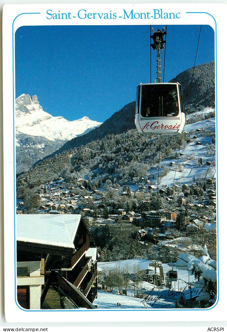 SAINT GERVAIS Le Téléphérique Du BETTEX RR 1268 - Saint-Gervais-les-Bains