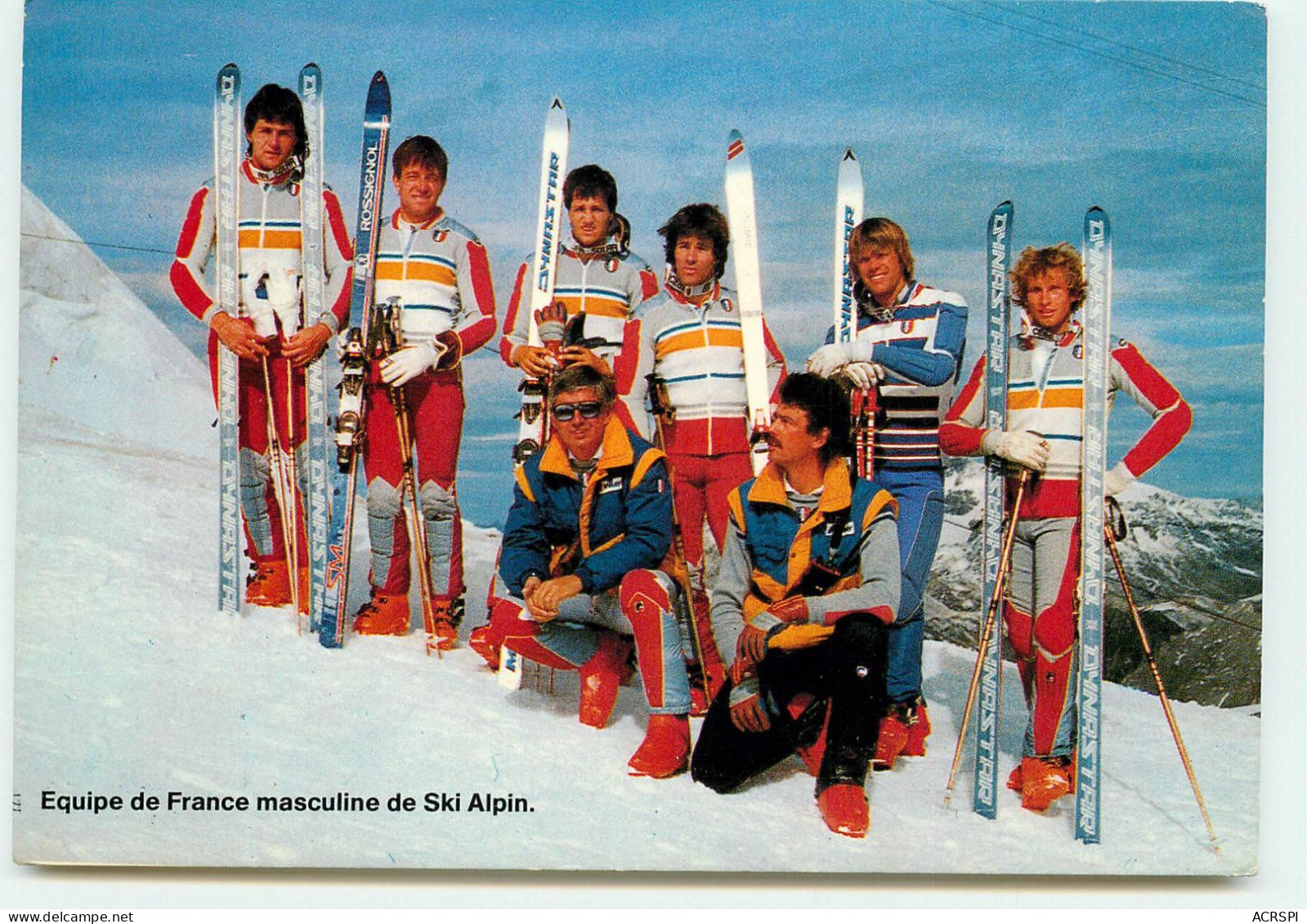 EQUIPE DE FRANCE DE SKI ALPIN  RR 1265 - Sport Invernali