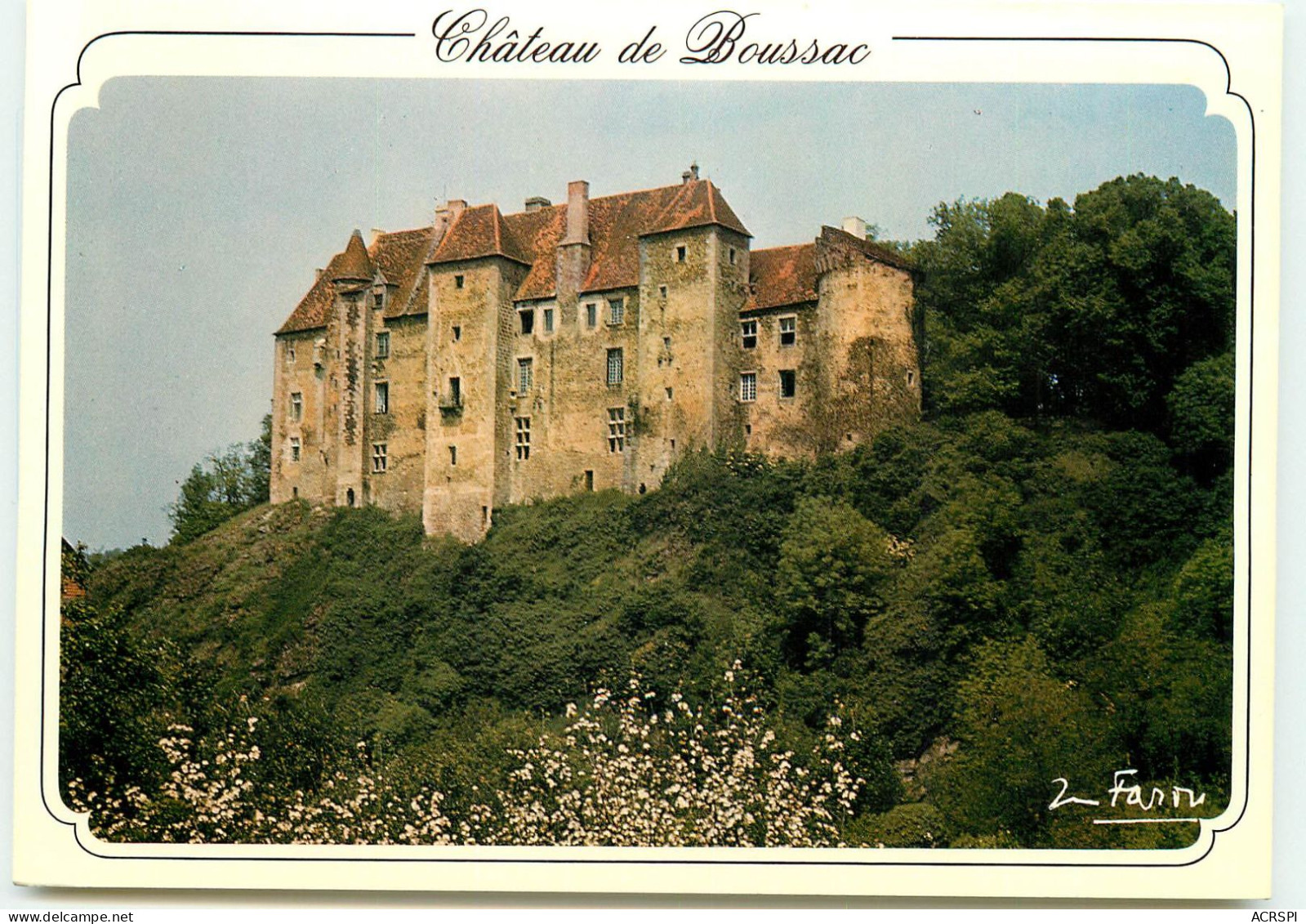 BOUSSAC Le Chateau RR 1260 - Boussac