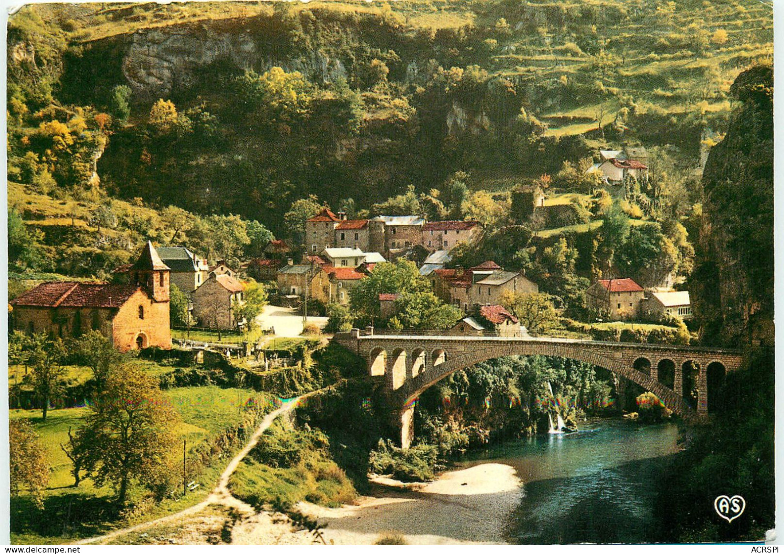 SAINT CHELY DU TARN  Vue Générale RR 1258 - Saint Chely D'Apcher