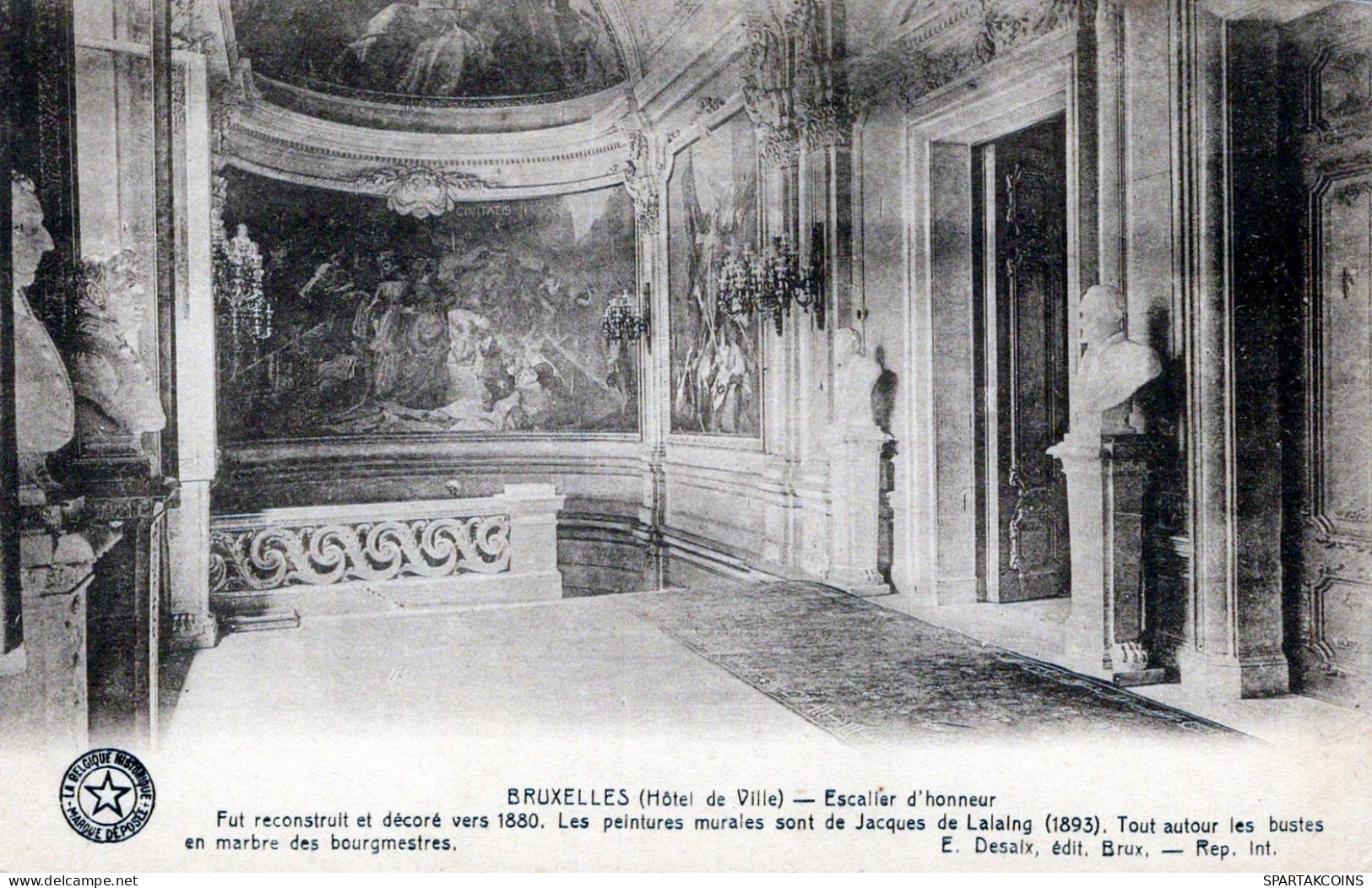 BELGIQUE BRUXELLES Carte Postale CPA #PAD774.FR - Brussel (Stad)