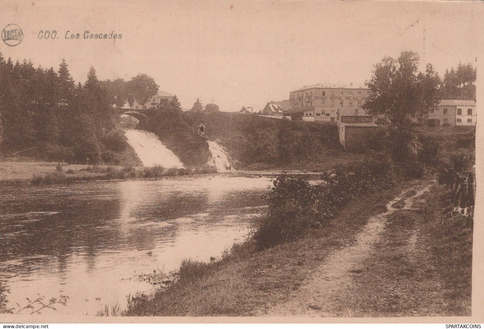 BELGIQUE CASCADE DE COO Province De Liège Carte Postale CPA Unposted #PAD069.FR - Stavelot