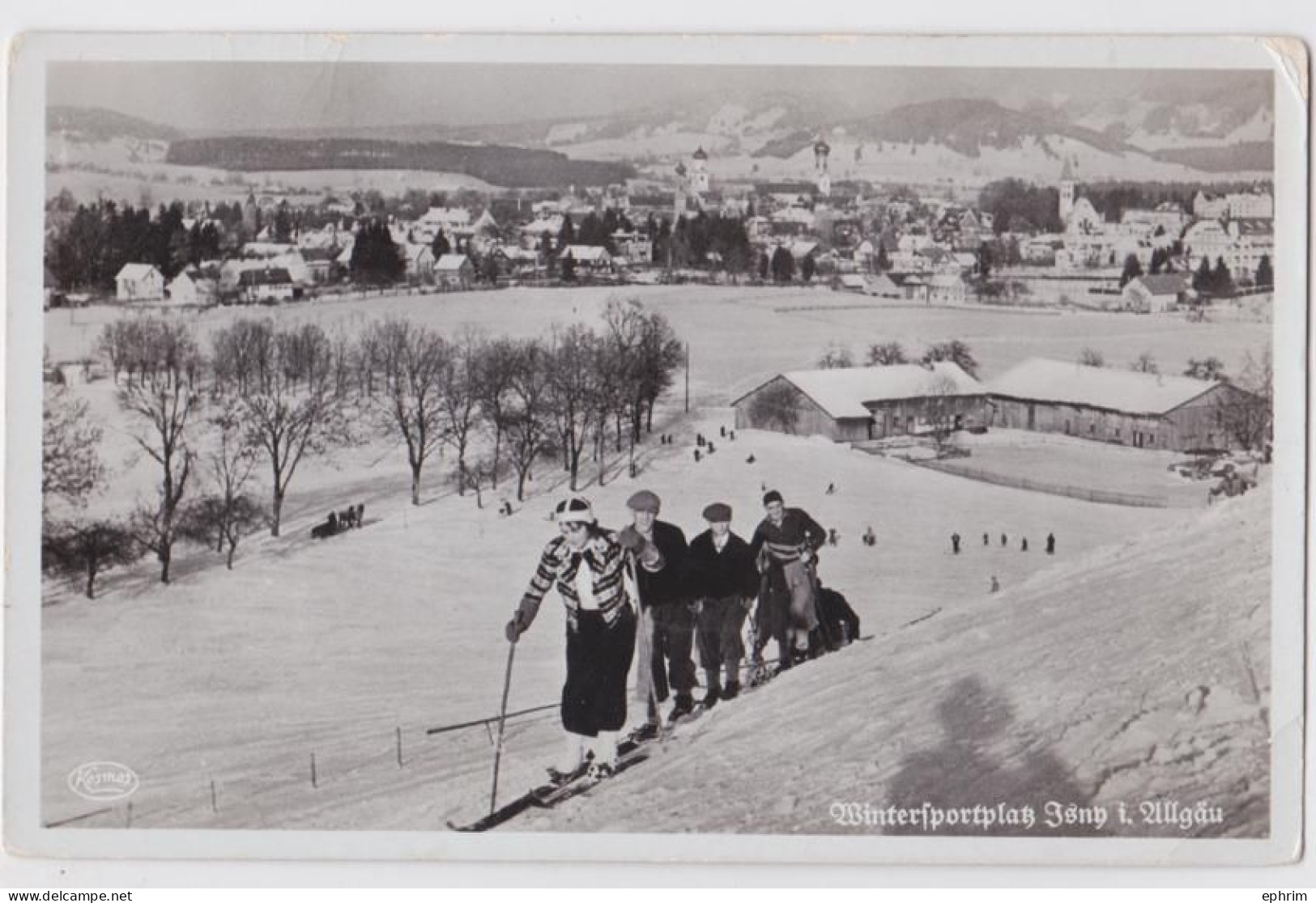 Isny I. Allgau Wintersportplatz Ski - Isny