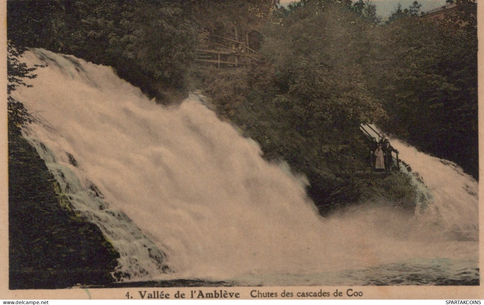 BELGIQUE CASCADE DE COO Province De Liège Carte Postale CPA Unposted #PAD194.FR - Stavelot