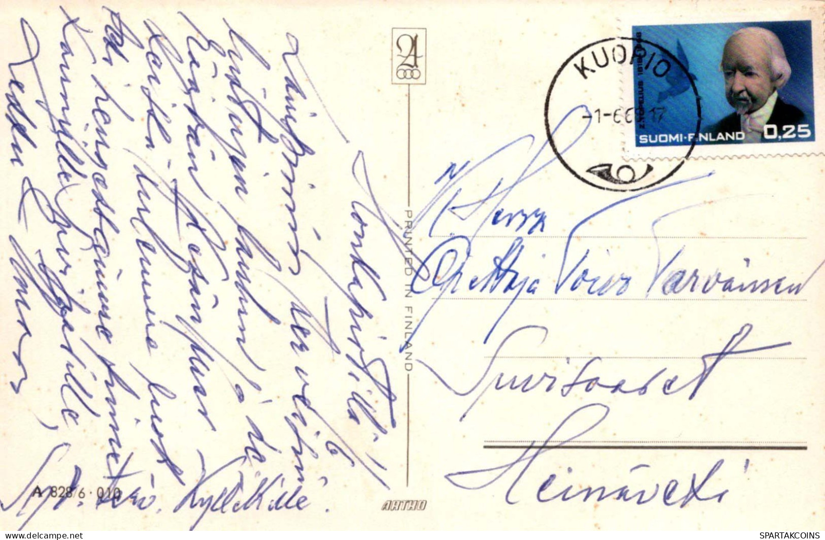 FLEURS Vintage Carte Postale CPA #PKE541.FR - Flores