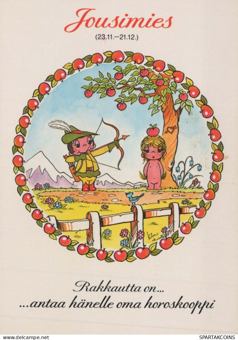 ENFANTS HUMOUR Vintage Carte Postale CPSM #PBV387.FR - Humorous Cards