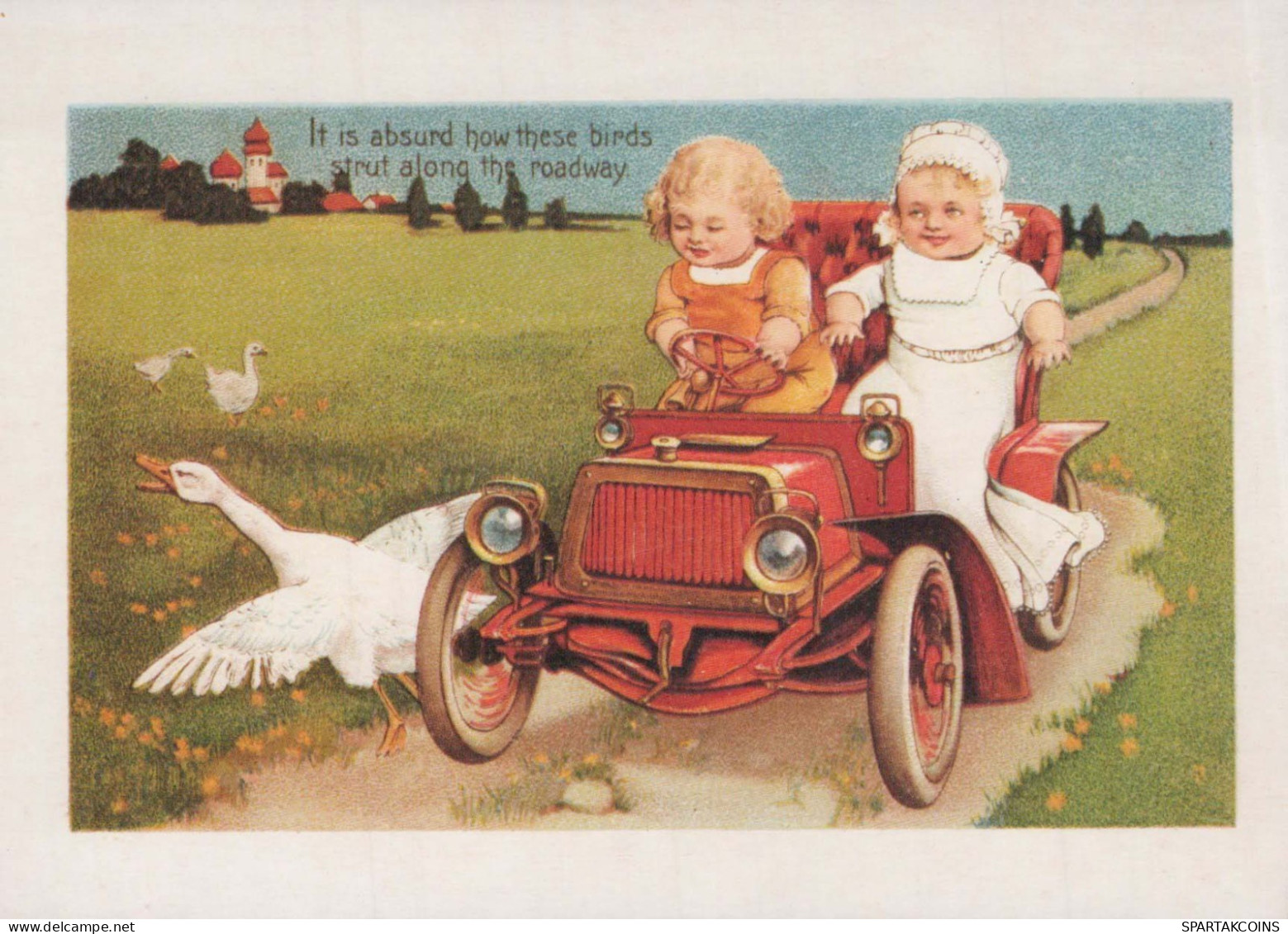 ENFANTS ENFANTS Scène S Paysages Vintage Carte Postale CPSM #PBU214.FR - Scenes & Landscapes