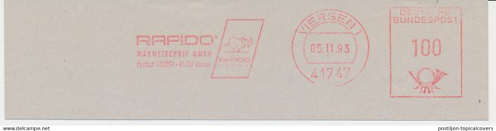 Meter Cut Germany 1993 Elephant - Other & Unclassified