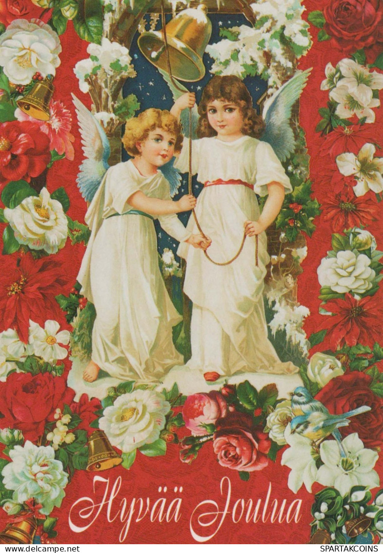 ANGE Noël Vintage Carte Postale CPSM #PBP339.FR - Angeli