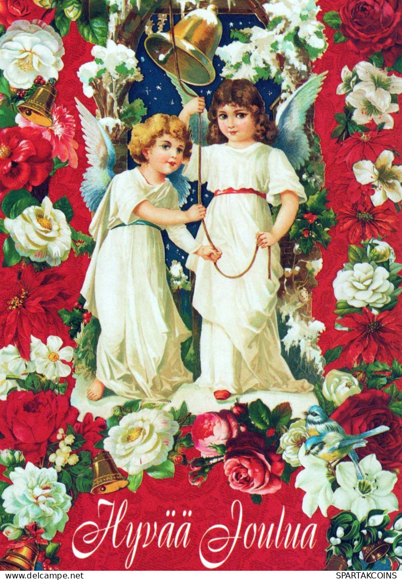 ANGE Noël Vintage Carte Postale CPSM #PBP339.FR - Angeli