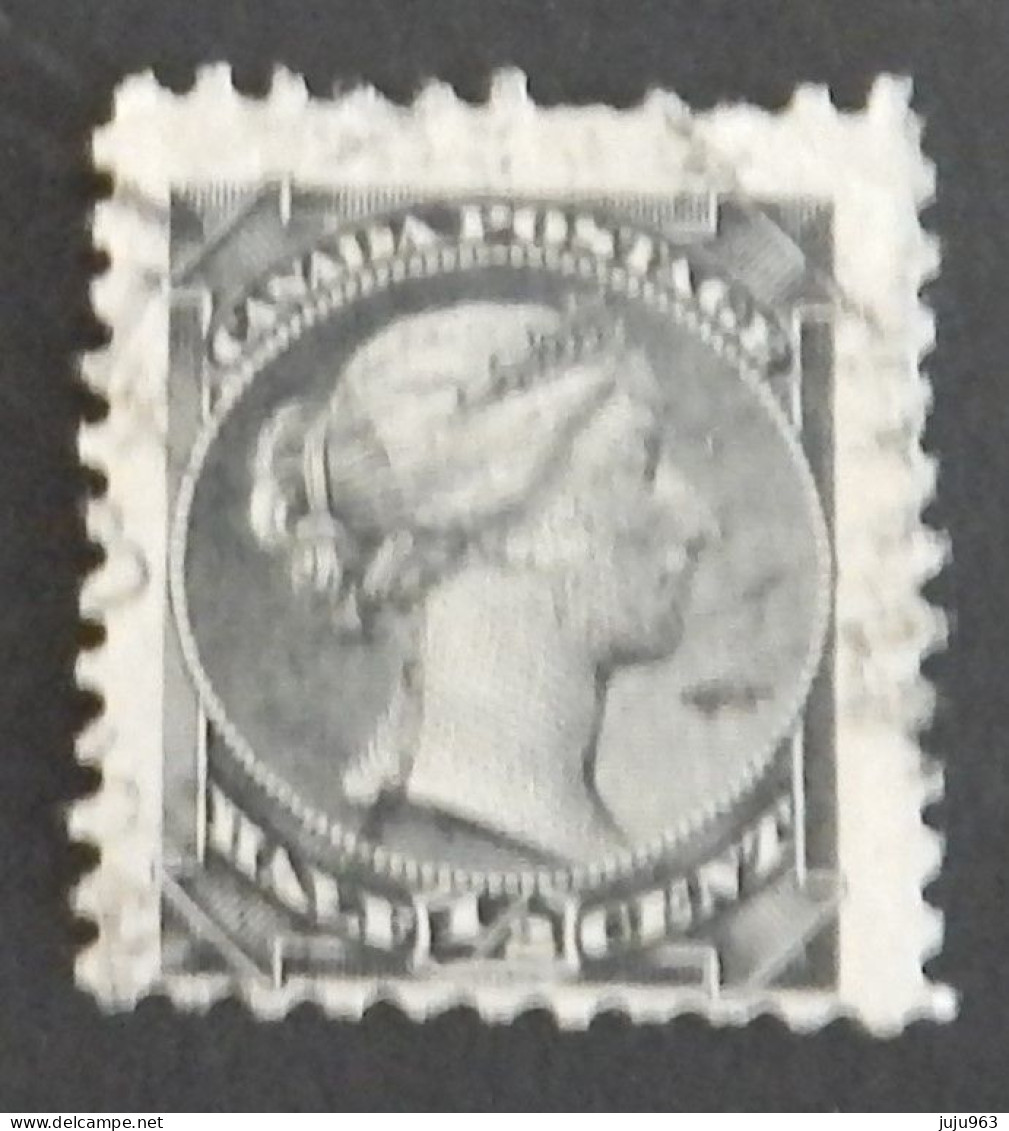 CANADA YT 27 OBLITERE "REINE VICTORIA" ANNÉES 1868/1890 - Used Stamps