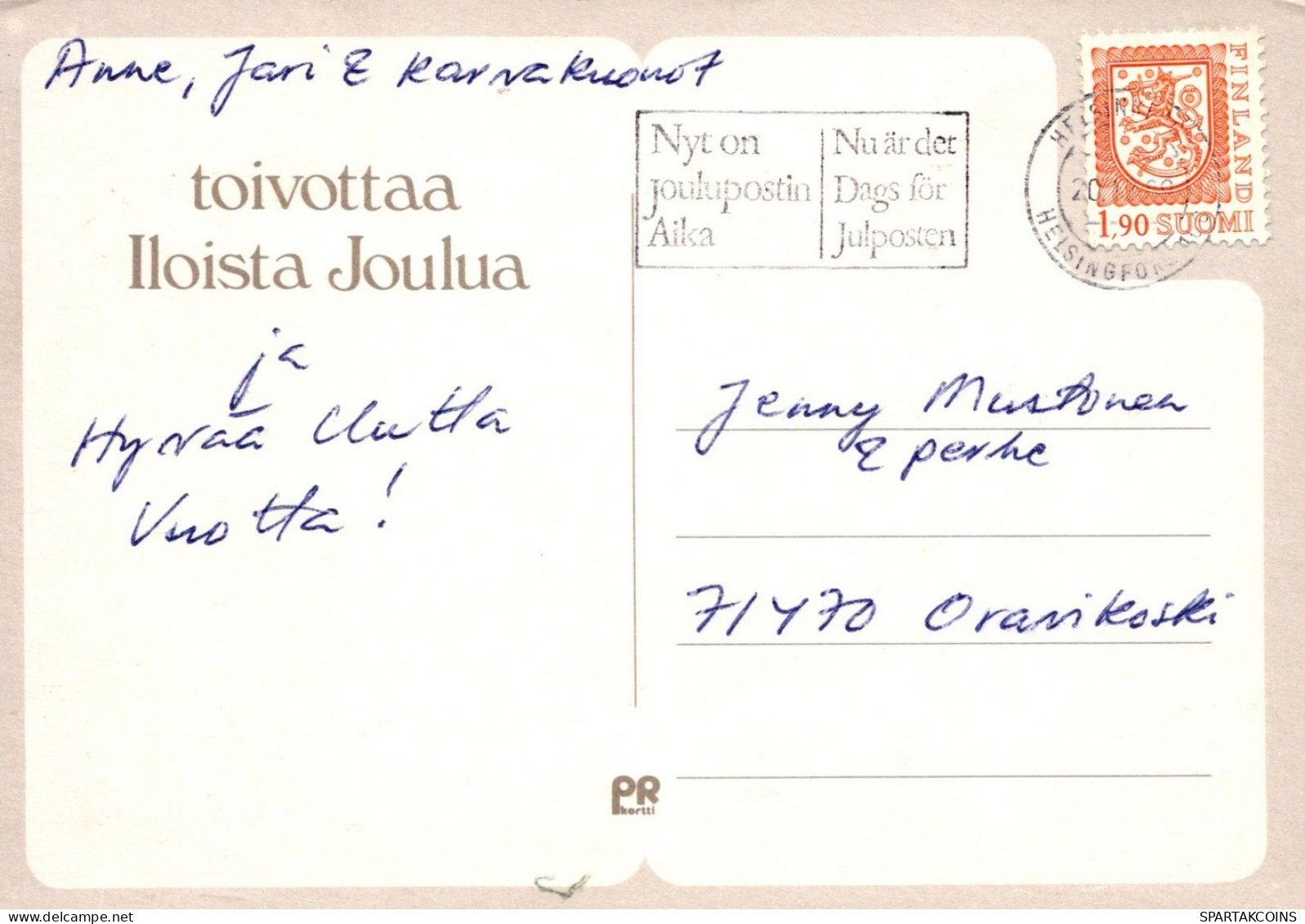CHAT CHAT Animaux Vintage Carte Postale CPSM #PAM598.FR - Katzen