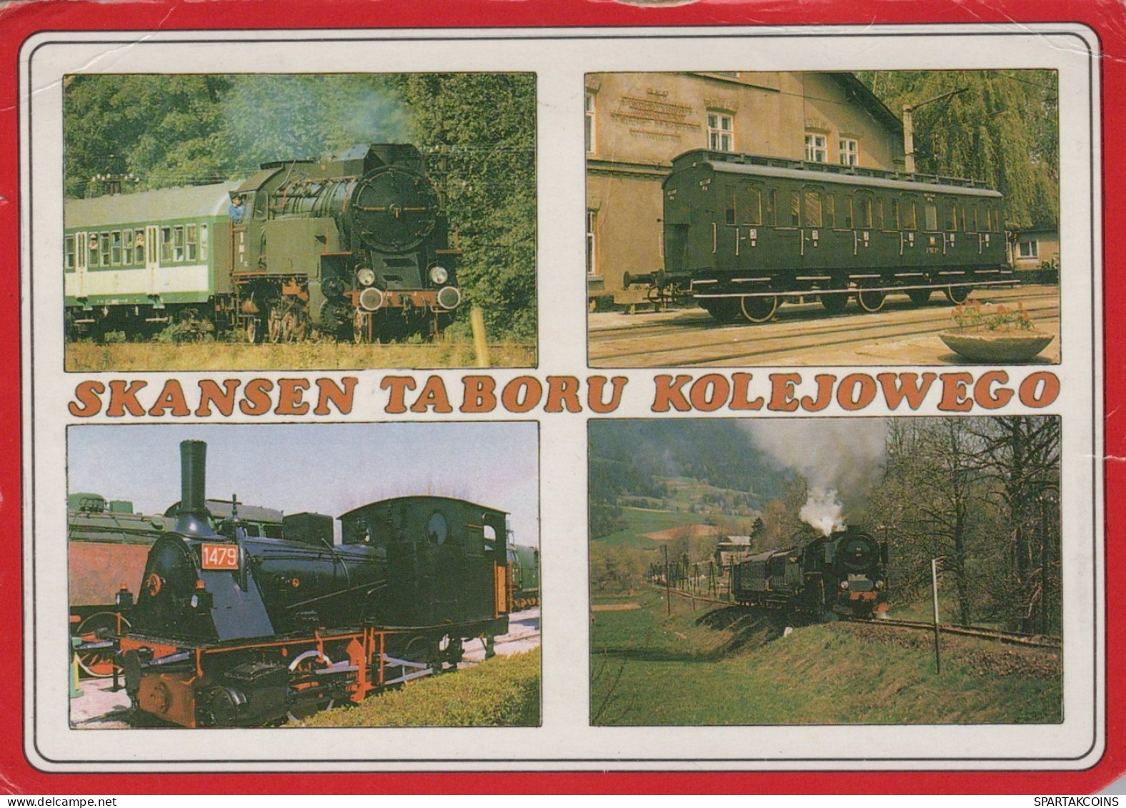 Transport FERROVIAIRE Vintage Carte Postale CPSM #PAA797.FR - Treinen