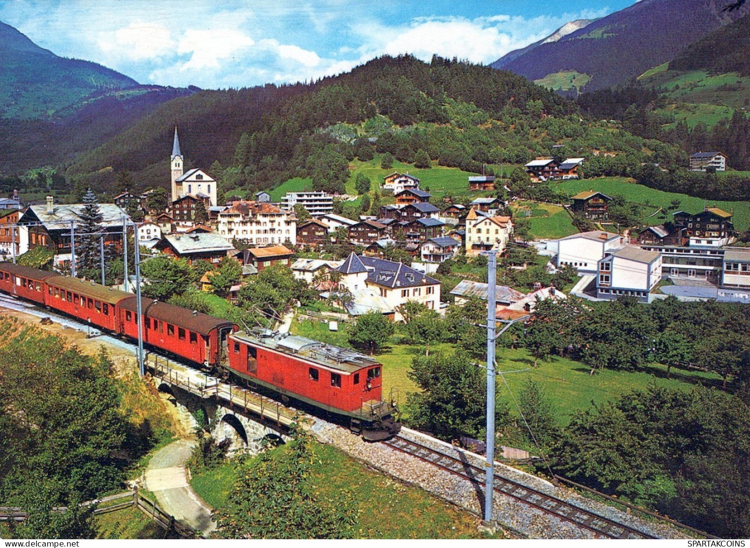 Transport FERROVIAIRE Vintage Carte Postale CPSM #PAA928.FR - Trains