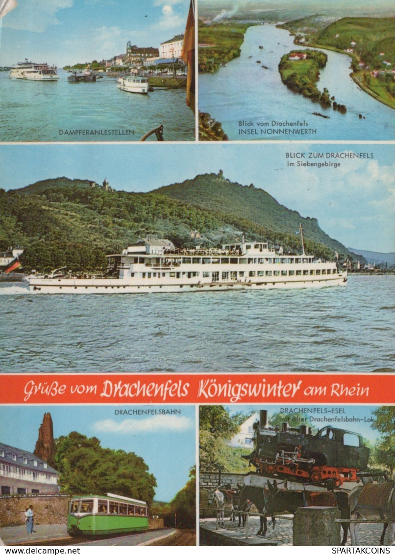 Transport FERROVIAIRE Vintage Carte Postale CPSM #PAA663.FR - Treinen