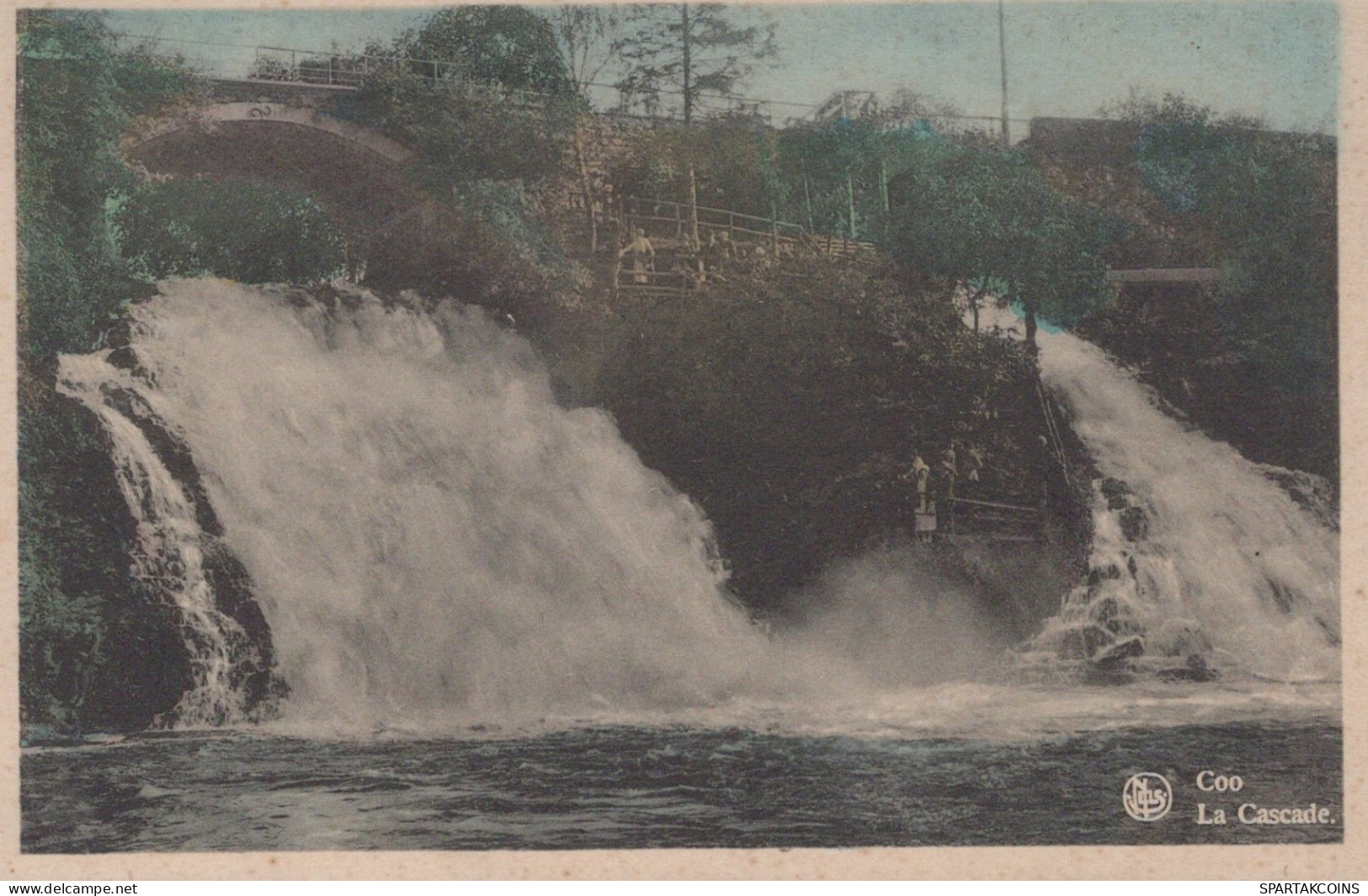 BELGIUM COO WATERFALL Province Of Liège Postcard CPA Unposted #PAD129.GB - Stavelot