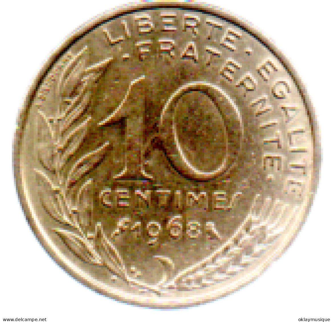 10 Centimes 1968 - 10 Centimes