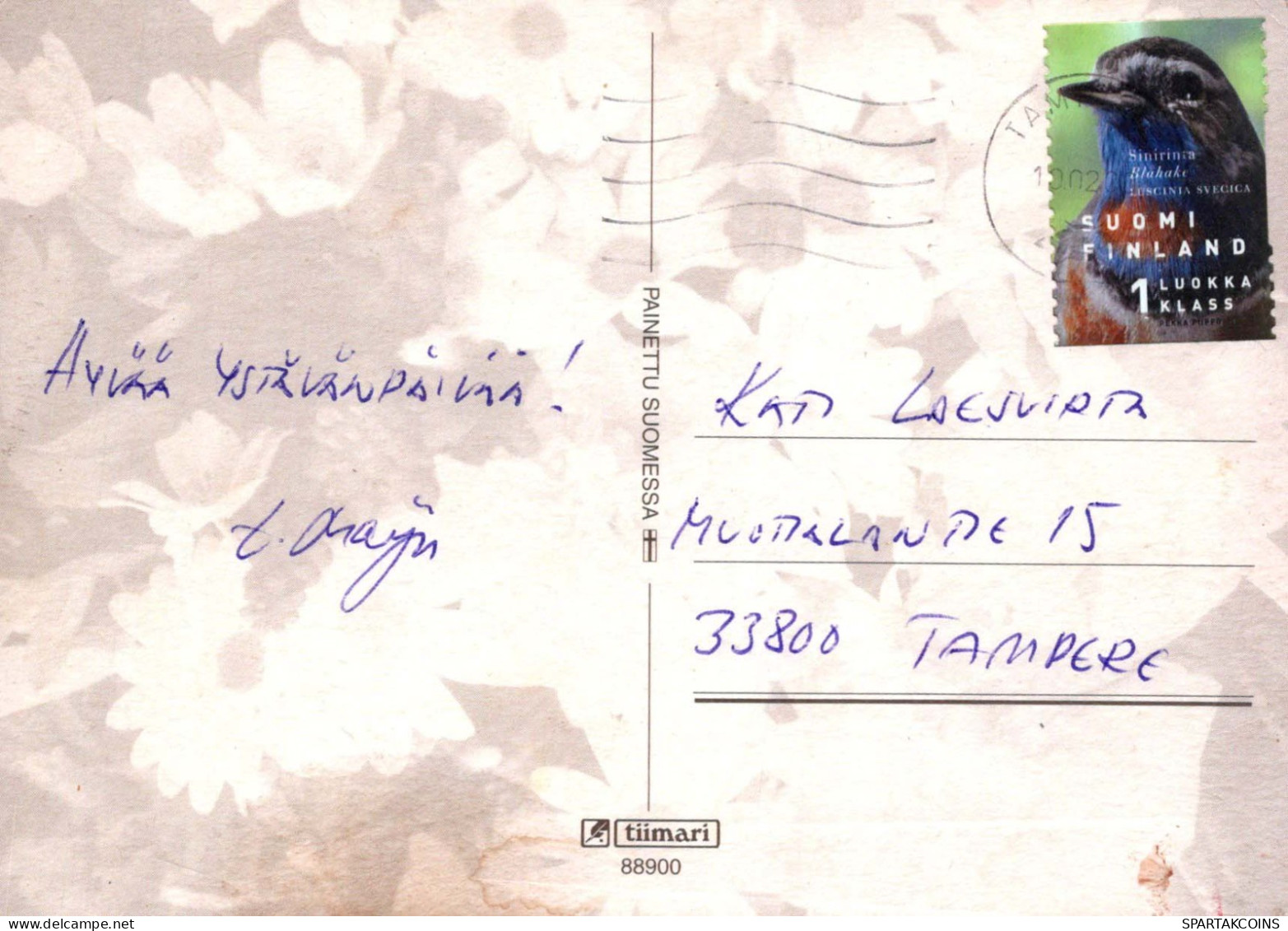FLOWERS Vintage Postcard CPSM #PBZ909.GB - Blumen