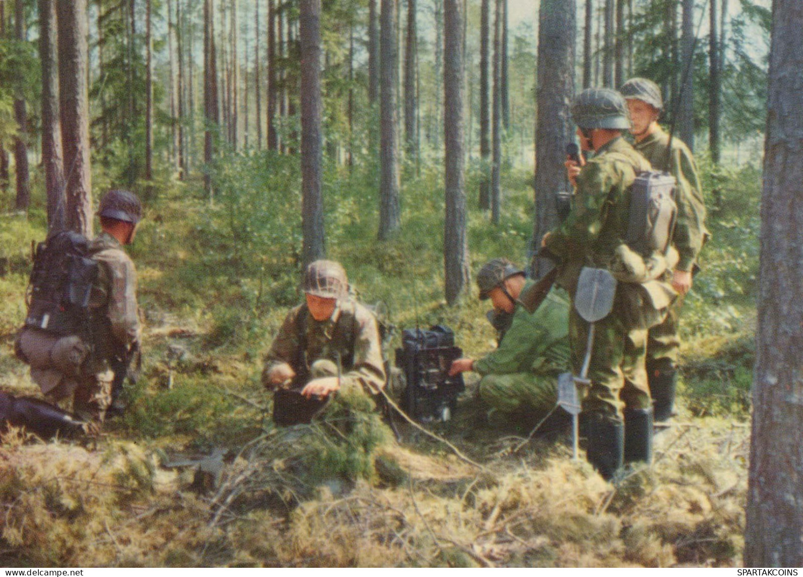 SOLDIERS PATRIOTIC Militaria Vintage Postcard CPSM #PBV938.GB - Heimat