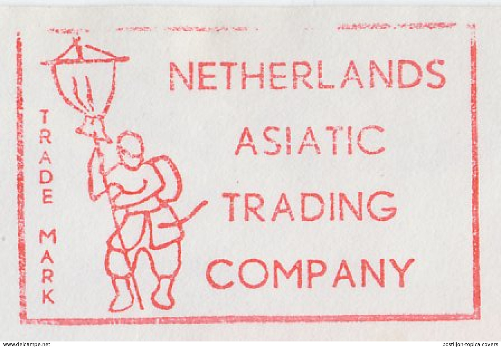 Meter Cover Netherlands 1975 Asiatic Trading Company - China - Japan - Non Classés