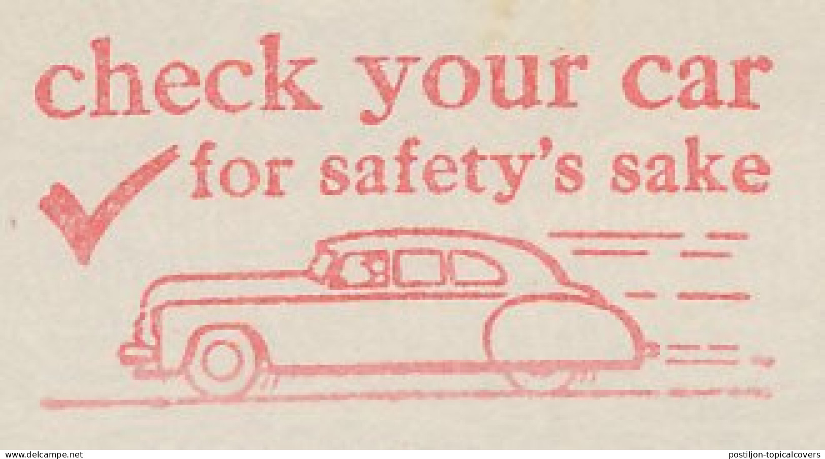 Meter Cut USA 1953 Car - Safety - Coches