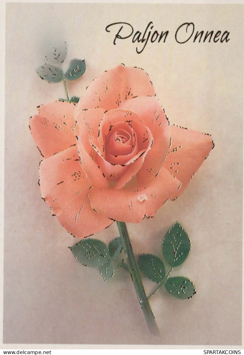 FLOWERS Vintage Postcard CPSM #PAS258.GB - Flowers