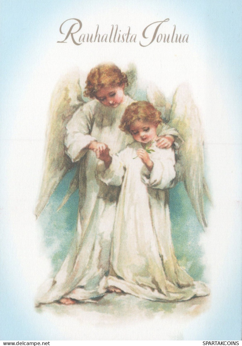 ANGEL CHRISTMAS Holidays Vintage Postcard CPSM #PAH860.GB - Engel