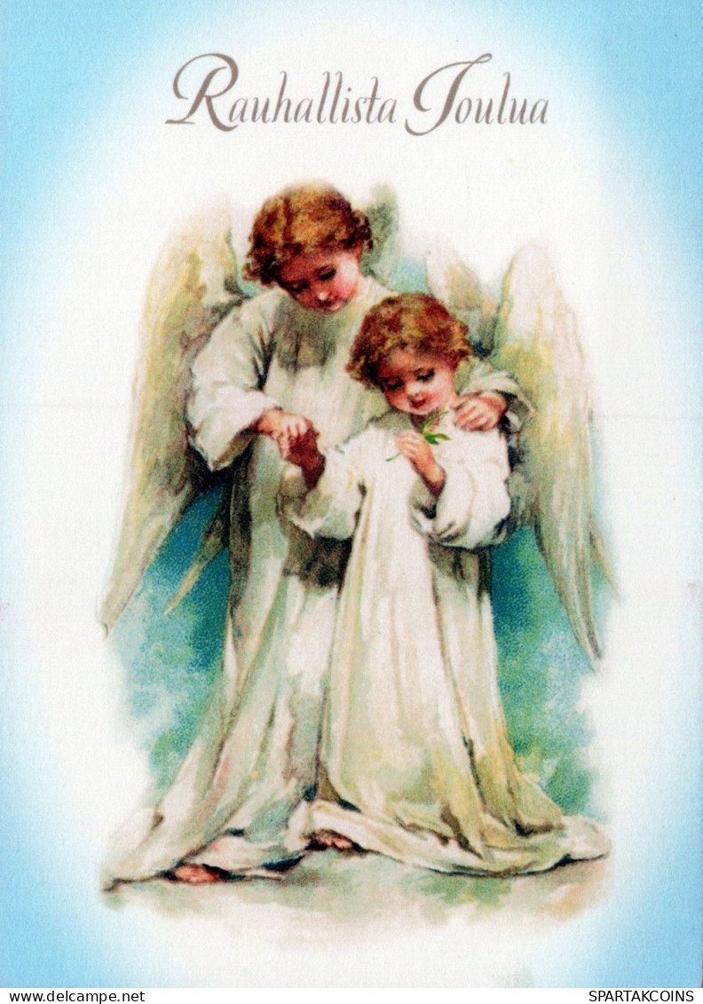 ANGEL CHRISTMAS Holidays Vintage Postcard CPSM #PAH860.GB - Angels