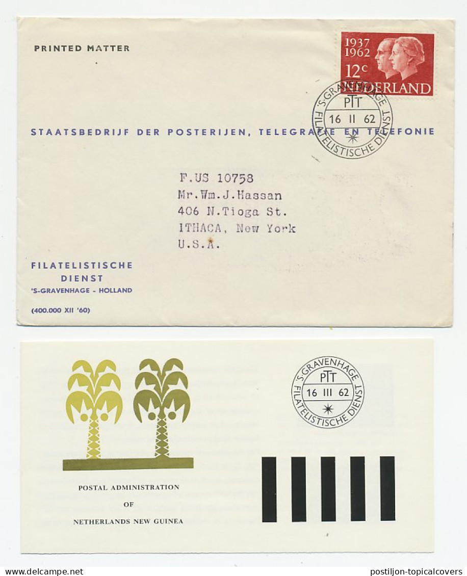 PTT Introductiefolder ( Engels ) Em. Velig Verkeer 1962 N.N.G. - Ohne Zuordnung