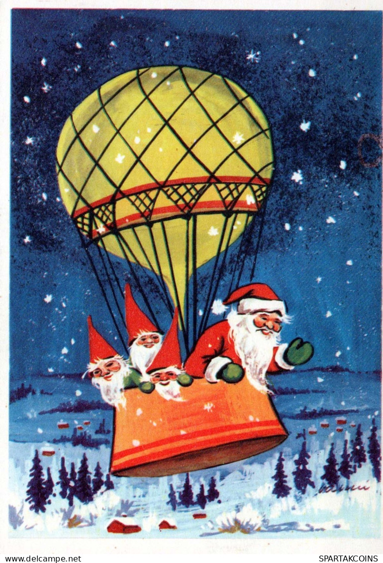 Buon Anno Natale Vintage Cartolina CPSM #PBN285.IT - Neujahr