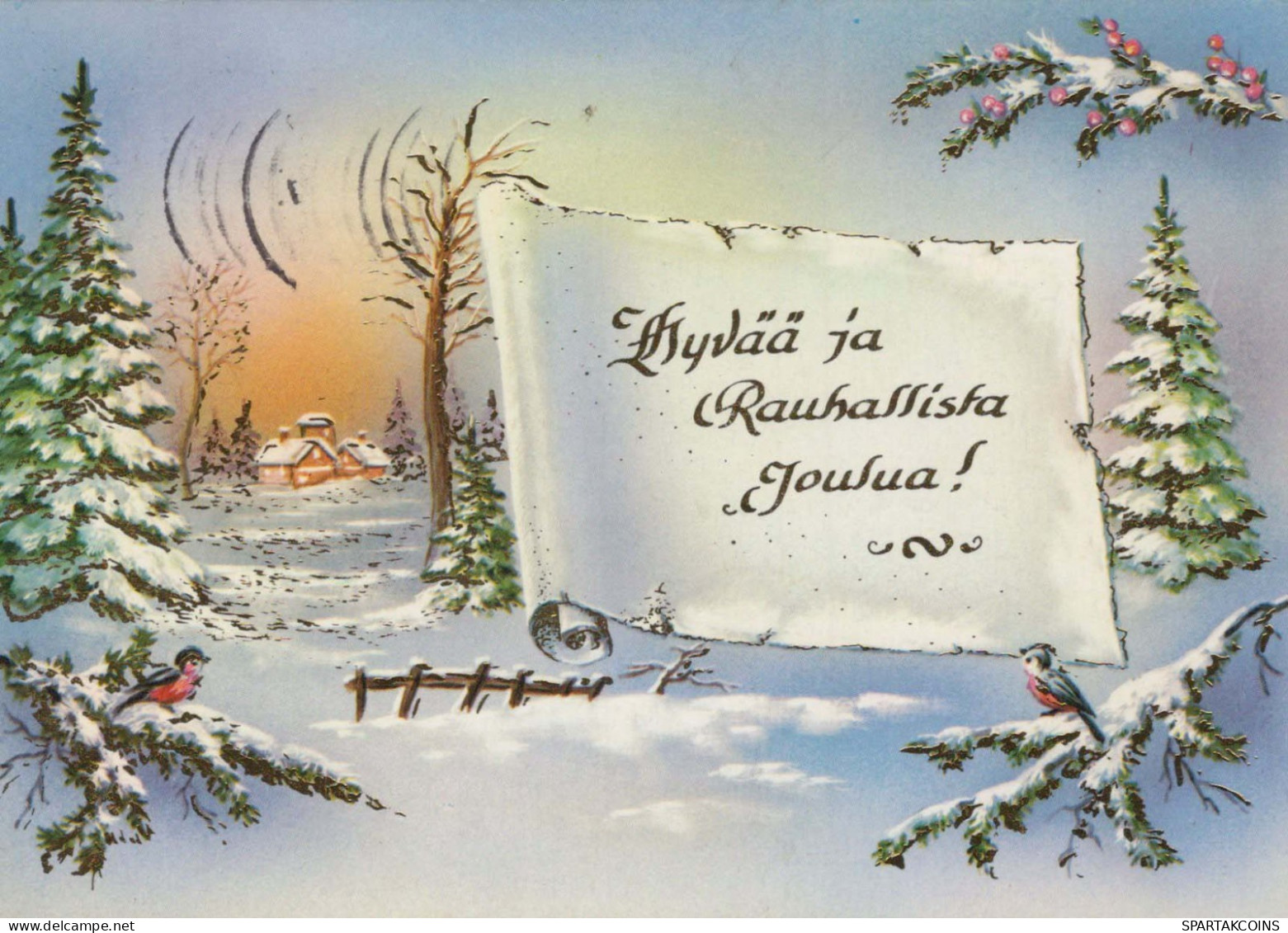 Buon Anno Natale Vintage Cartolina CPSM #PAV742.IT - New Year