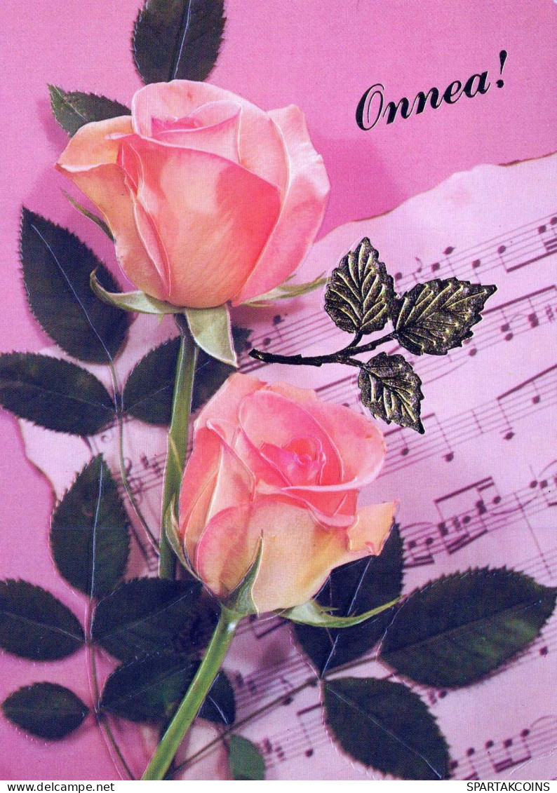 FIORI Vintage Cartolina CPSM #PAS082.IT - Flores