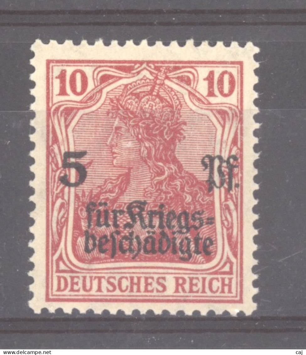 Allemagne  - Reich  :  Mi  105a  **  Signé - Unused Stamps