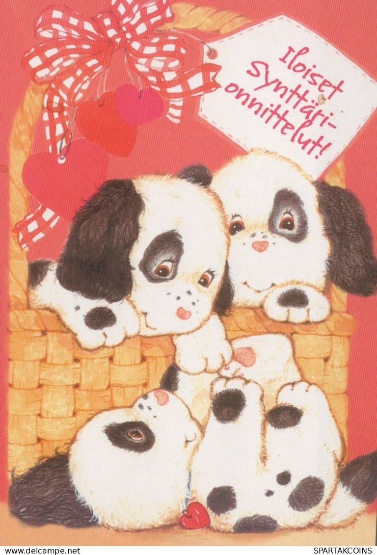 CANE Animale Vintage Cartolina CPSM #PAN736.IT - Honden