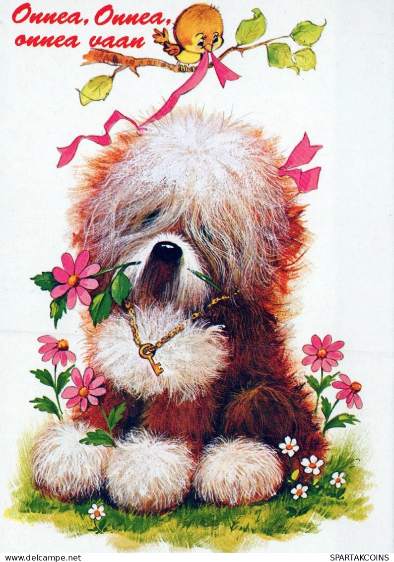 CANE Animale Vintage Cartolina CPSM #PAN865.IT - Honden