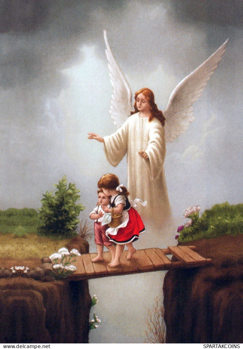ANGELO Buon Anno Natale Vintage Cartolina CPSM #PAJ189.IT - Angels